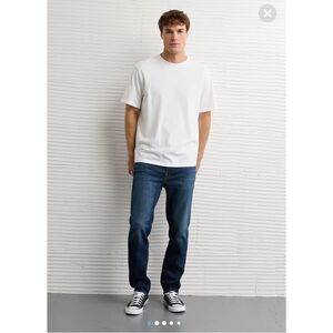 American Eagle Athletic Straight Jeans Men’s 32x30 Dark Wash Denim